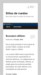 Mobile Screenshot of ortosillasderuedas.com